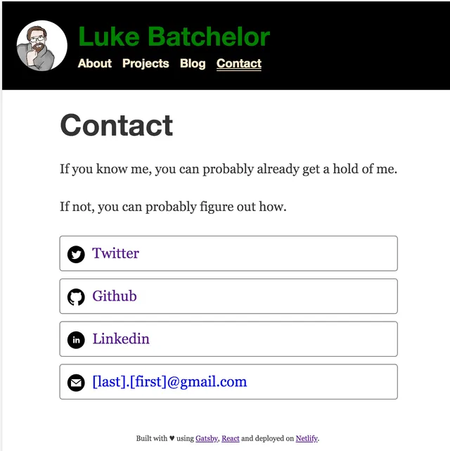 Lukebatchelor.net 👩‍💻